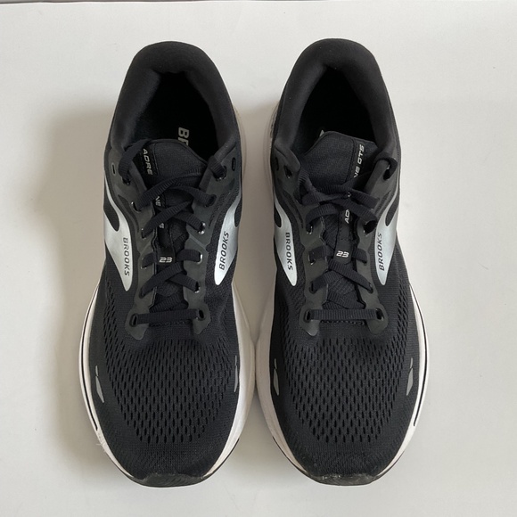 Brooks Adrenaline GTS 23 Shoes Mens 11.5 Black White Silver Road Jogging Support main image 10